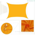 HDPE en Oxford Materiaal UV Stabilized Sunshading Sail